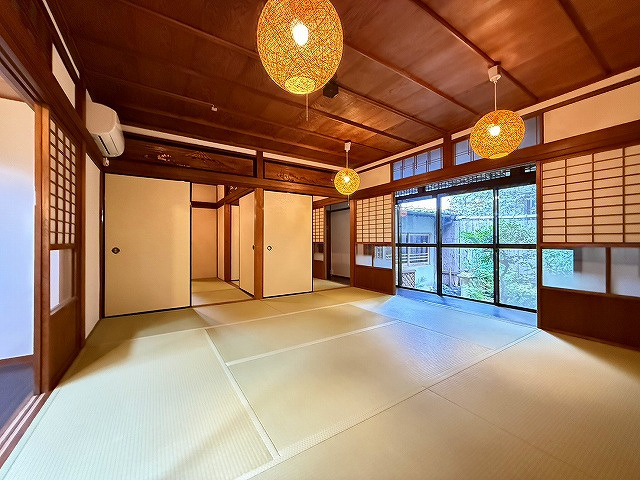 松尾邸の和室|１F