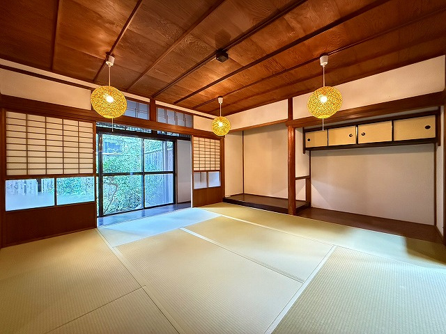 松尾邸の和室|１F