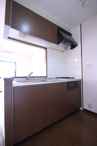 プラザハイツ二ツ屋C棟のキッチン