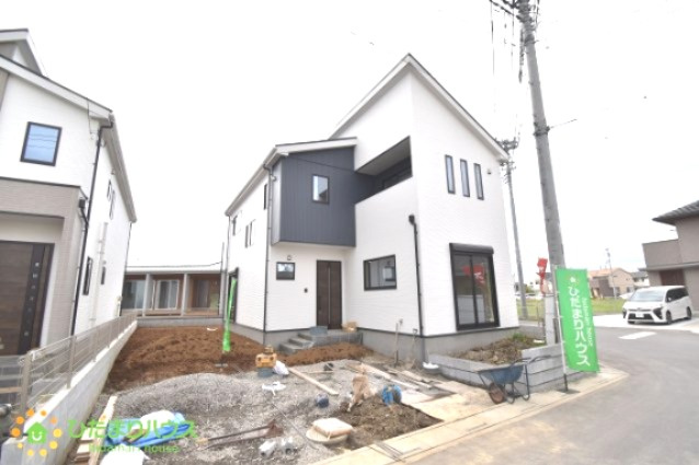 鴻巣市北新宿　3期　新築未入居物件　Ricca　01の外観|JR高崎線「行田」駅　徒歩12分