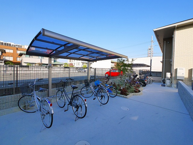 カーサ ひまわり　B棟のその他共用部分|自転車置き場