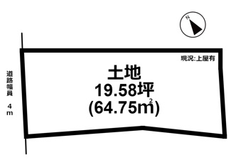 【土地図】 | 本宮２丁目 | 建築条件無しの土地ですので、お好きなハウスメーカー・工務店で建築できます！　生活環境整う便利地です！