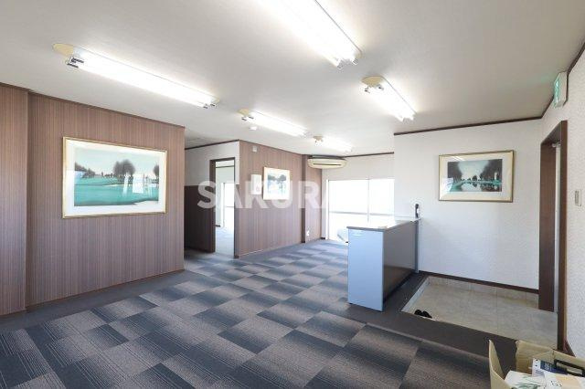 足利市福富町の事務所の内装