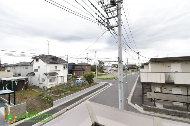 鴻巣市北新宿　3期　新築未入居物件　Ricca　04の展望|前面に建物がないので開放感のある眺望です！