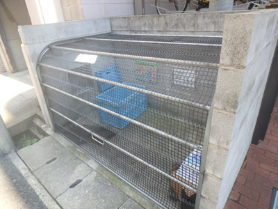 【その他共用部分】 | ハイコート甲子園 | ゴミステーションです