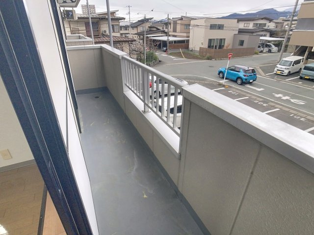 ロイヤルリーフのバルコニー