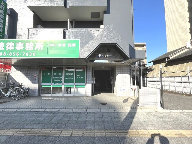 シティガーデン上町のエントランス|落ち着いたエントランスです