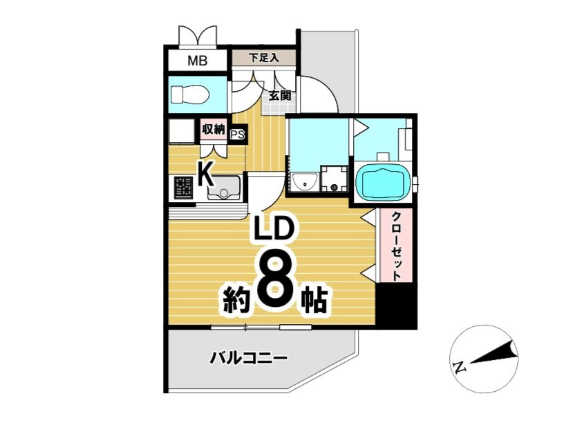 サヴォイラルカンジュの間取り|《オーナーチェンジ物件》間取図です！