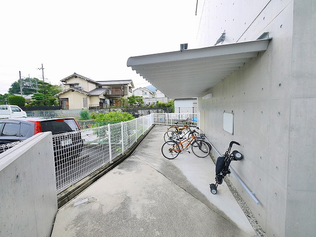 桜ハウスのその他共用部分|自転車置き場