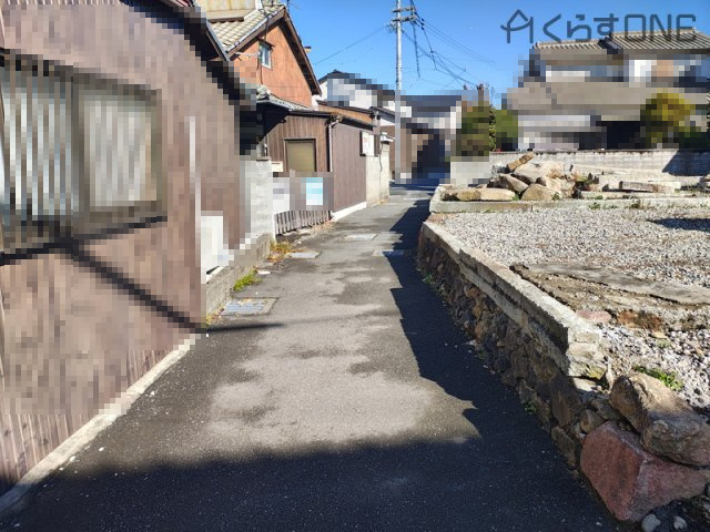 【前面道路含む現地写真】 | 姫路市飾磨区阿成下垣内／売土地