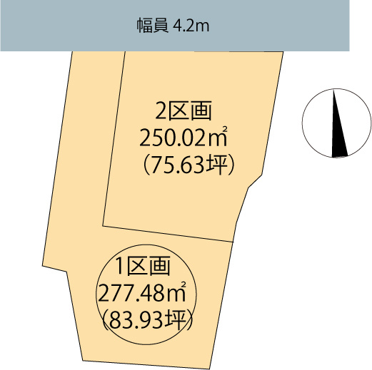 高崎市金古町売土地 1区画