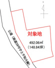 宇土市網津町　土地　148坪の画像