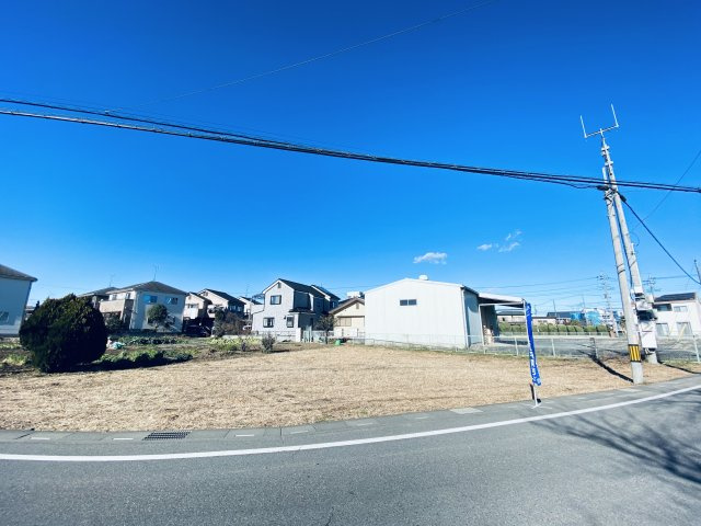 川越市大袋新田　売地の外観|開放的なロケーション