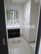 huit arbre上町台 （ユイットアルブルウエマチダイ）BRAVI不動産の独立洗面台|【huit arbre上町台】