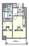 huit arbre上町台 （ユイットアルブルウエマチダイ）BRAVI不動産の間取り|【huit arbre上町台】