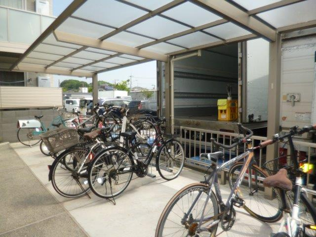 セルディーナ早島駅前のその他共用部分|自転車置き場