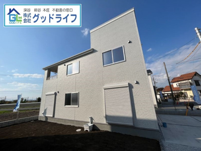 【外観】 | Livele Garden.S　上里町金久保　新築分譲住宅　全3棟　2号棟 