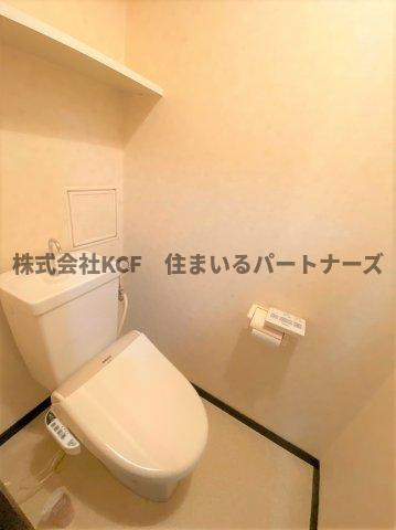 ライオンズマンション久留米駅東のトイレ|シンプルで使いやすいトイレです