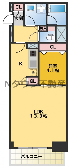 【間取り】 | プレサンス広小路通葵 | 間取りです。
