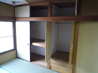 【収納】 | 田島荘 | 天袋付きの収納一間半分！