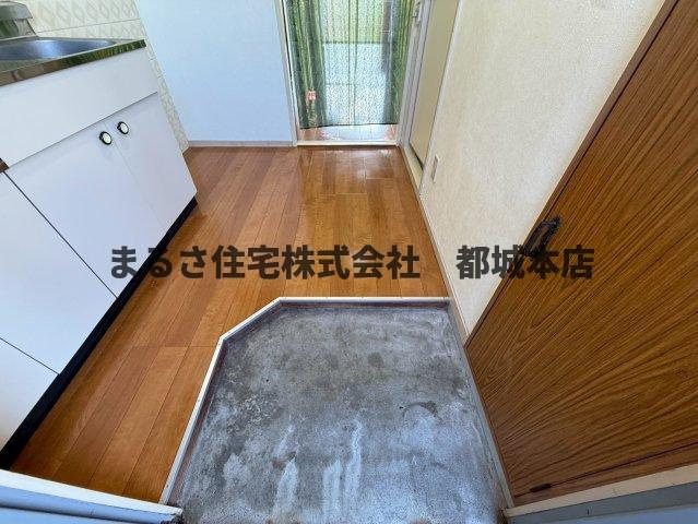 ステーションコーポの玄関