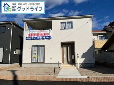 【外観】 | Cradlegarden　上里町金久保第9　全10棟　新築分譲住宅　5号棟 | 外観もきれいです