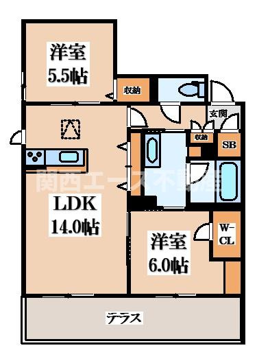 【間取り】 | シャーメゾンブランシュ