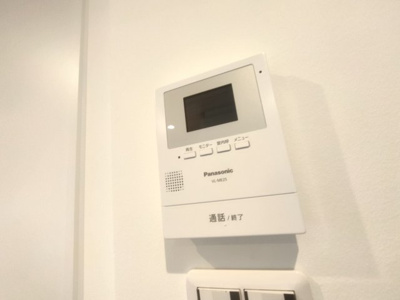 【セキュリティ】 | ホワイトヴィラ　2 | モニター付きインターフォン