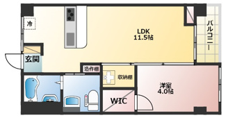 【間取り】 | ホワイトヴィラ　2