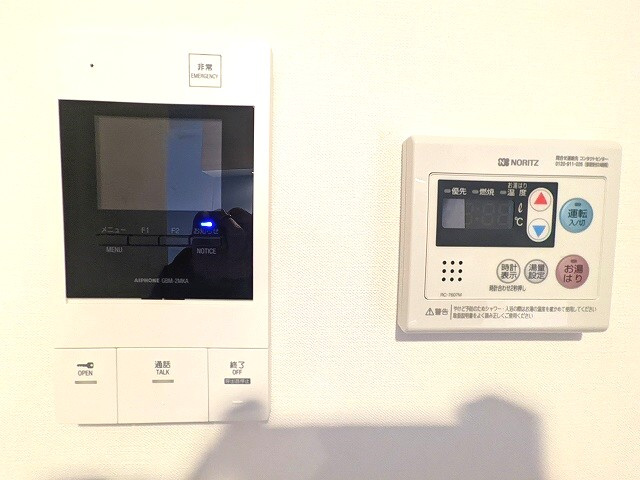 パークフラッツ蔵前の設備|ハンズフリーのTVモニター付きインターホンセキュリティです