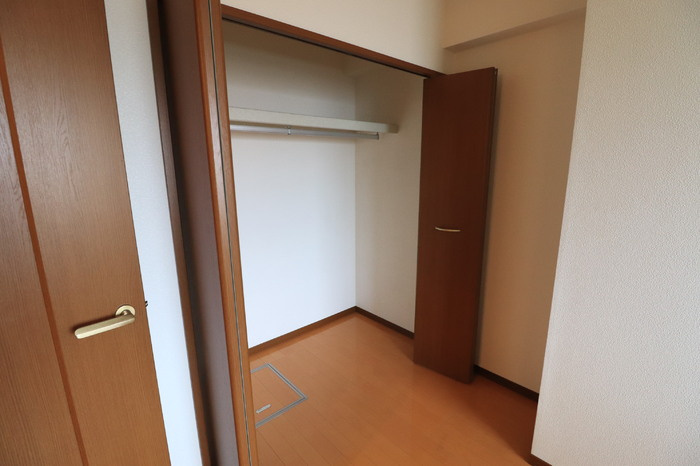 ☆4.9帖洋室にあるクローゼット☆
