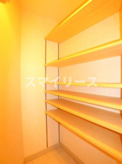 サンタバレー弐番館の玄関