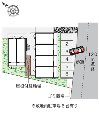 【駐車場】 | クレイノＹＵＫＡ３