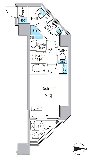 URBAN PARK入谷の間取り