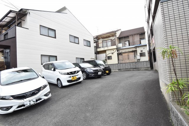 モアール永田の駐車場|駐車場完備です