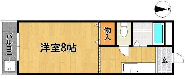 メゾンスコール【10.000円キャッシュバック対象物件】の間取り