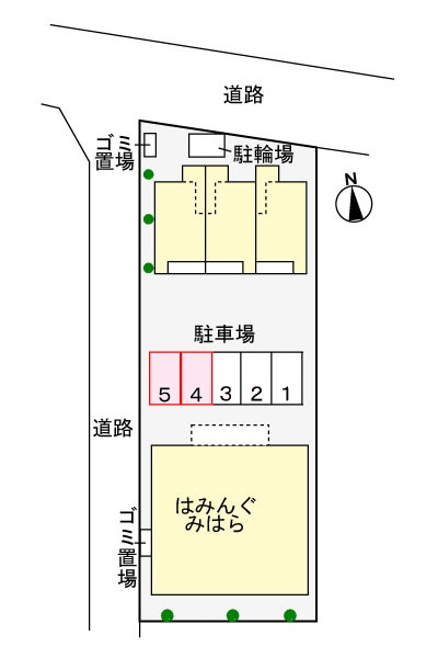 はみんぐ　みはらの区画図