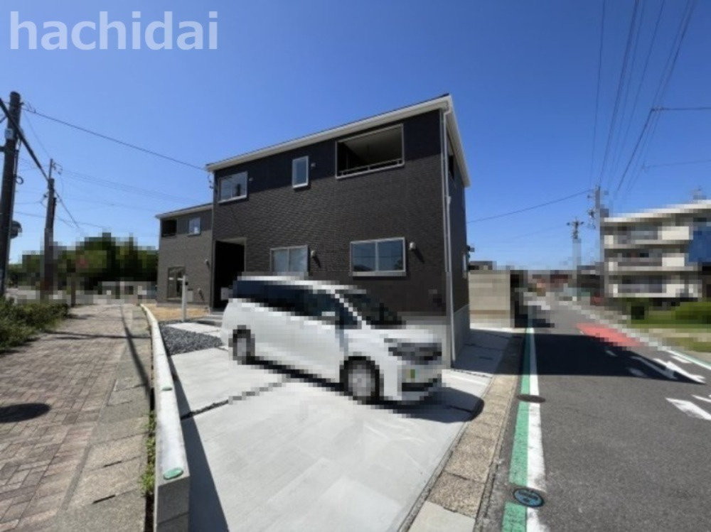 碧南市霞浦町第1　新築戸建　2号棟の外観|碧南市霞浦町第1新築戸建2号棟写真です。2023年6月撮影