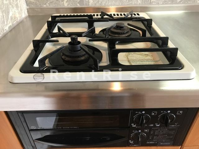 プラムＶ２のキッチン|キッチンコンロ