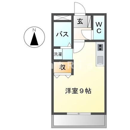 プラムＶ２の間取り|間取図