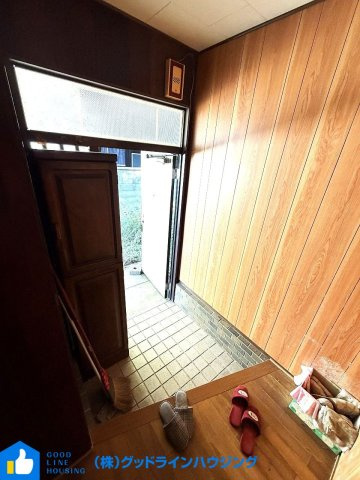 加東市横谷戸建の玄関