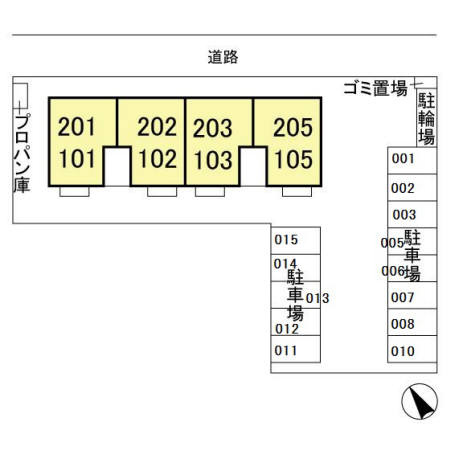【区画図】 | ソレイユ・アイビー