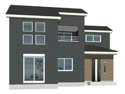 【外観パース】 | 高崎市箕郷町上芝新築住宅第2　②