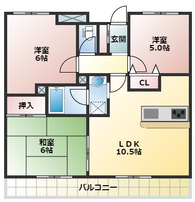 薬園台ガーデンヒルズの間取り