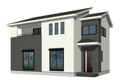 【外観パース】 | 高崎市箕郷町上芝新築住宅第2　③