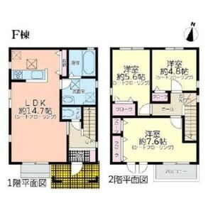 Alla　moda　Fujimi　F棟　　刈谷市の賃貸はクラスホーム刈谷店の間取り