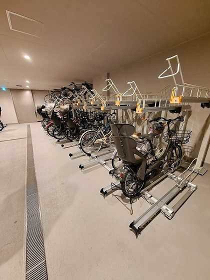 千代田区一番町の賃貸マンションのその他|駐輪場