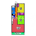 【間取り】 | アルファウイング高宮東の間取り