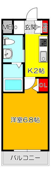 【間取り】 | M’プラザ小阪駅前