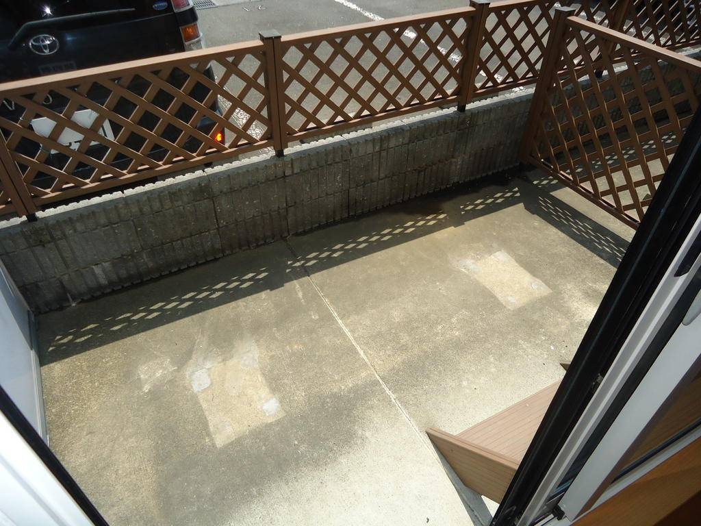 リジエールDのバルコニー